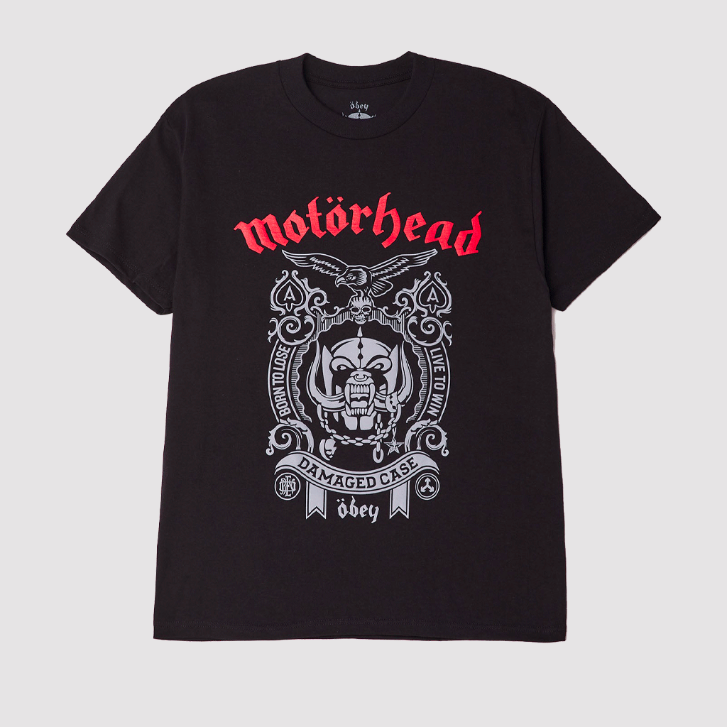 Obey Motörhead Damaged Case T-Shirt