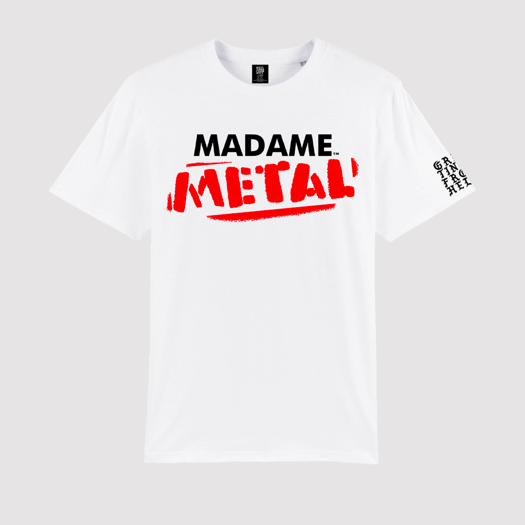 T-Shirt Mme Metal Blanc