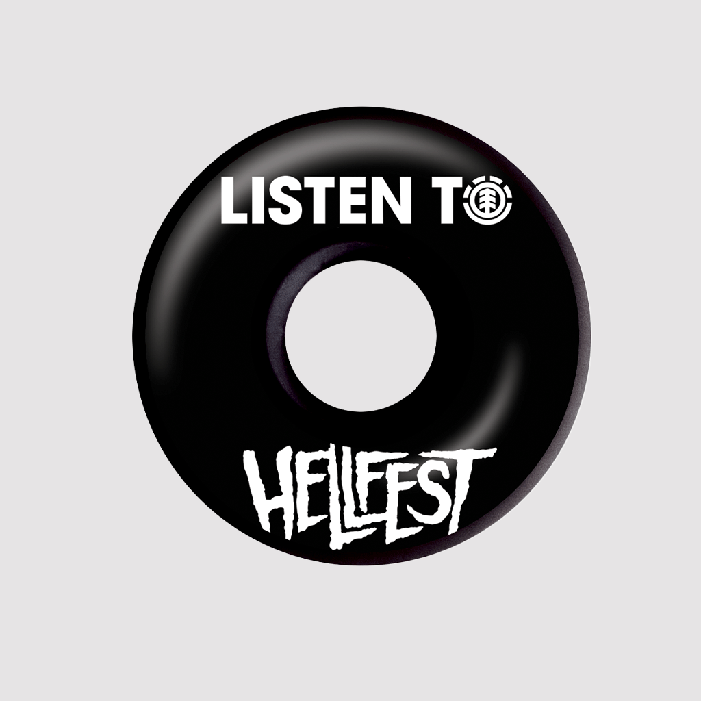 Roue Skate Listen To Hellfest